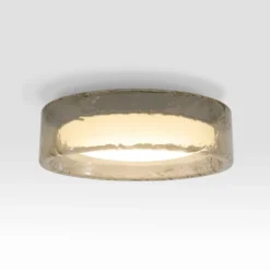 MARSET LED-Deckenlampe Ringo, Ø 70 cm, rauchgrau Kunststoff