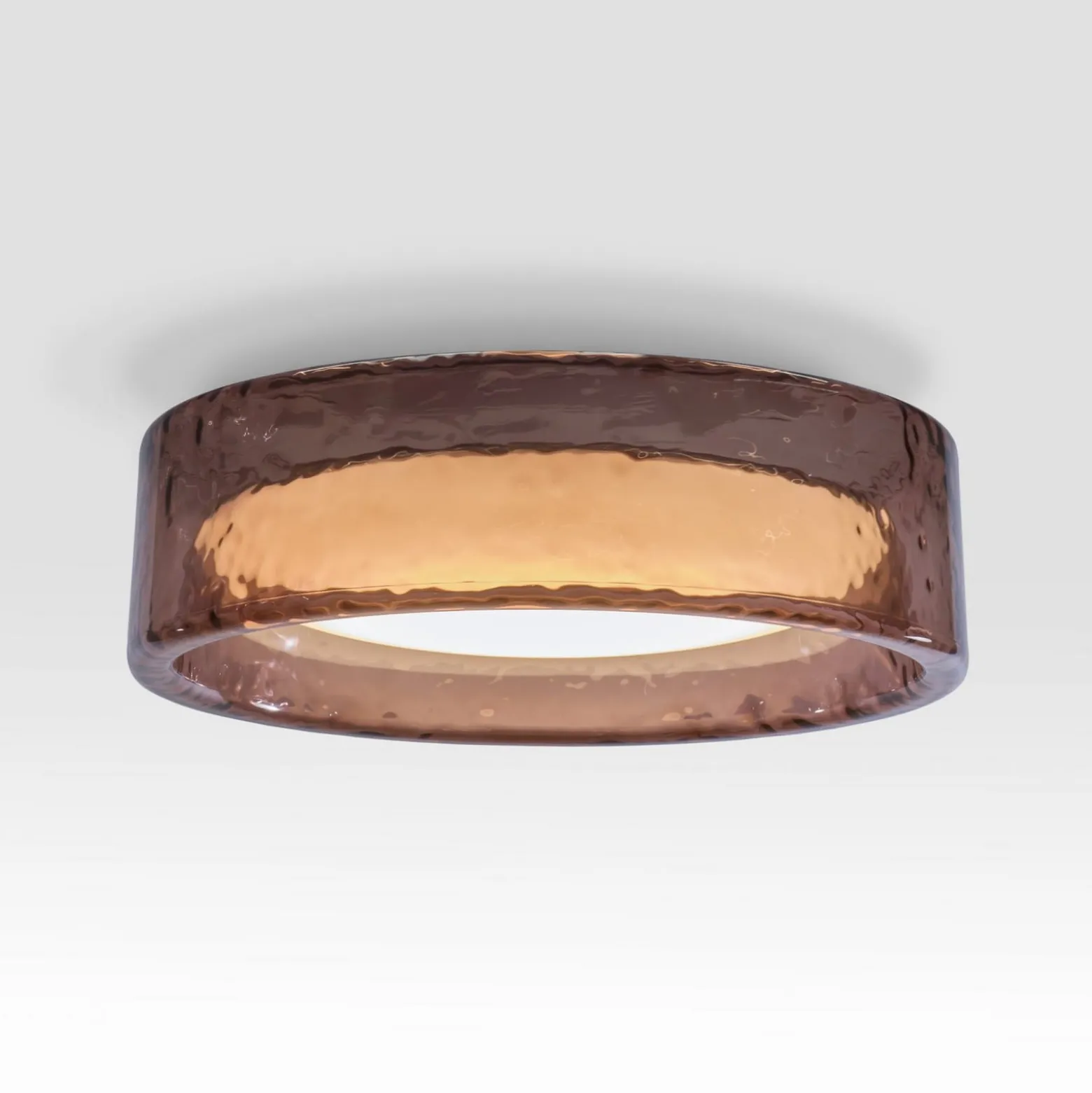 MARSET LED-Deckenlampe Ringo, Ø 70 cm, rosé Kunststoff, CCT