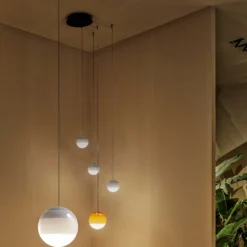 MARSET LED-Hängelampe Dipping Light Ø 13 cm weiß