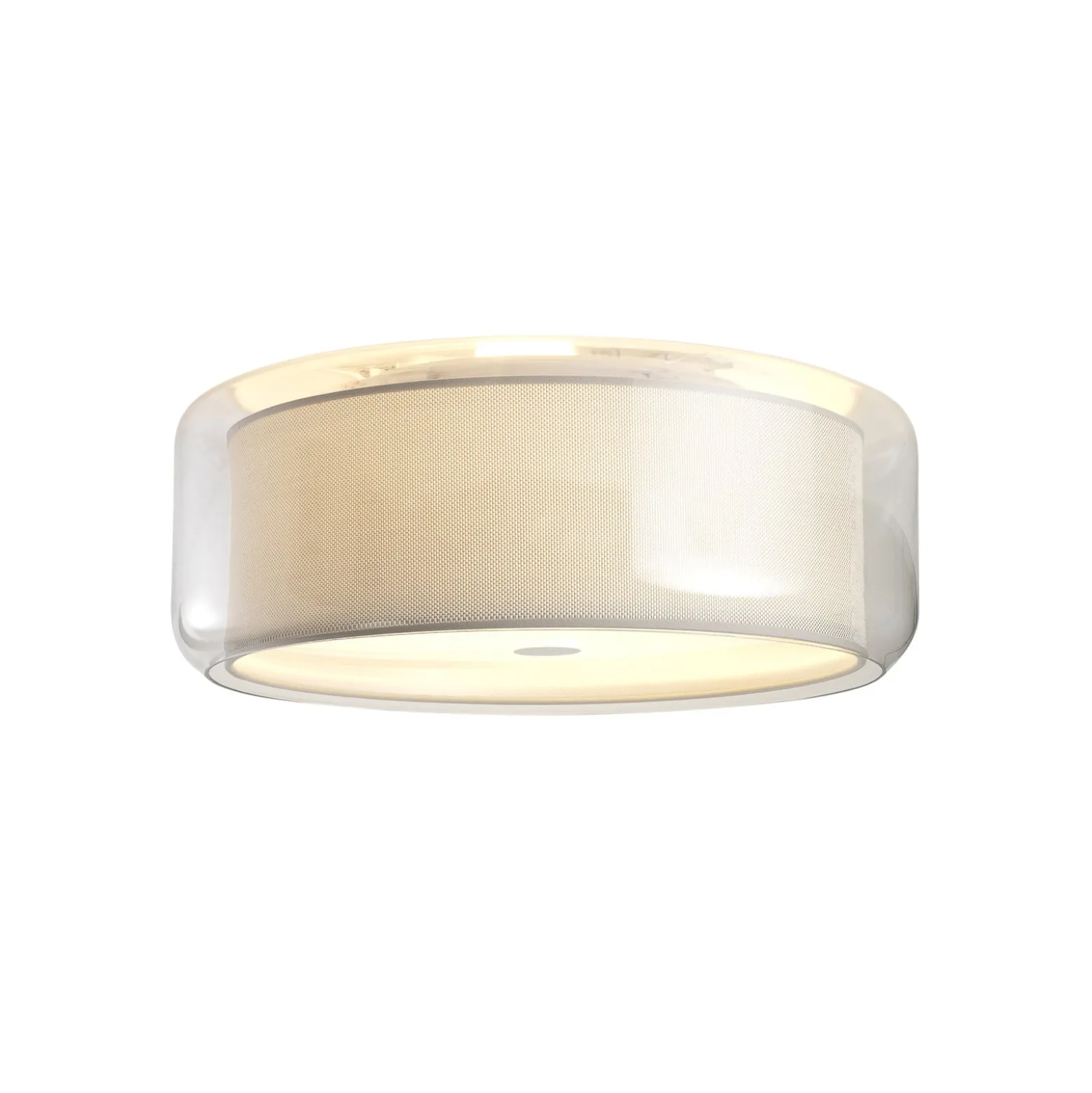 MARSET Mercer C Deckenlampe aus Glas und Polyester