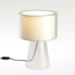 MARSET Mercer Tischleuchte, Polyester, Ø 38 cm
