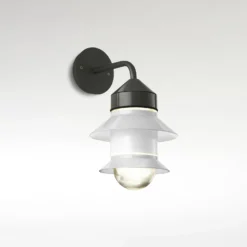 MARSET Santorini Außenwandleuchte, IP65, weiß