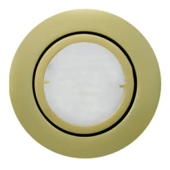 Mattgoldene LED-Einbauleuchte Joanie