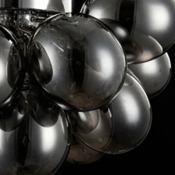 Maytoni Balbo Deckenleuchte Glas nickel/rauch