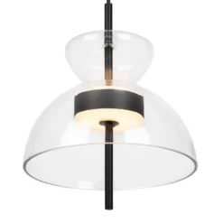 Maytoni Bangkok, Trommelform, klar, Ø 25 cm, Glas