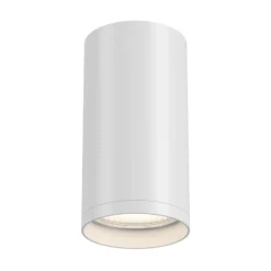 Maytoni Downlight Focus, weiß, Ø 5,2 cm, Aluminium, GU10