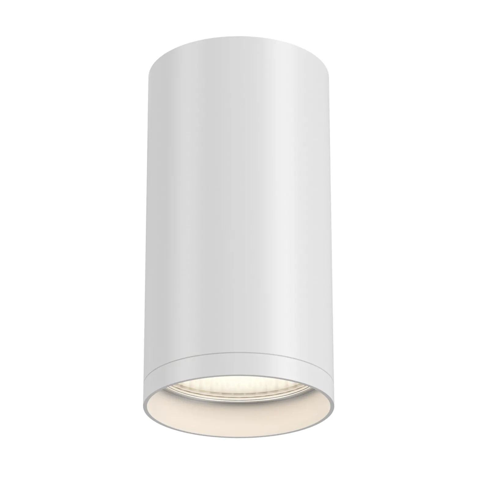 Maytoni Downlight Focus, weiß, Ø 5,2 cm, Aluminium, GU10