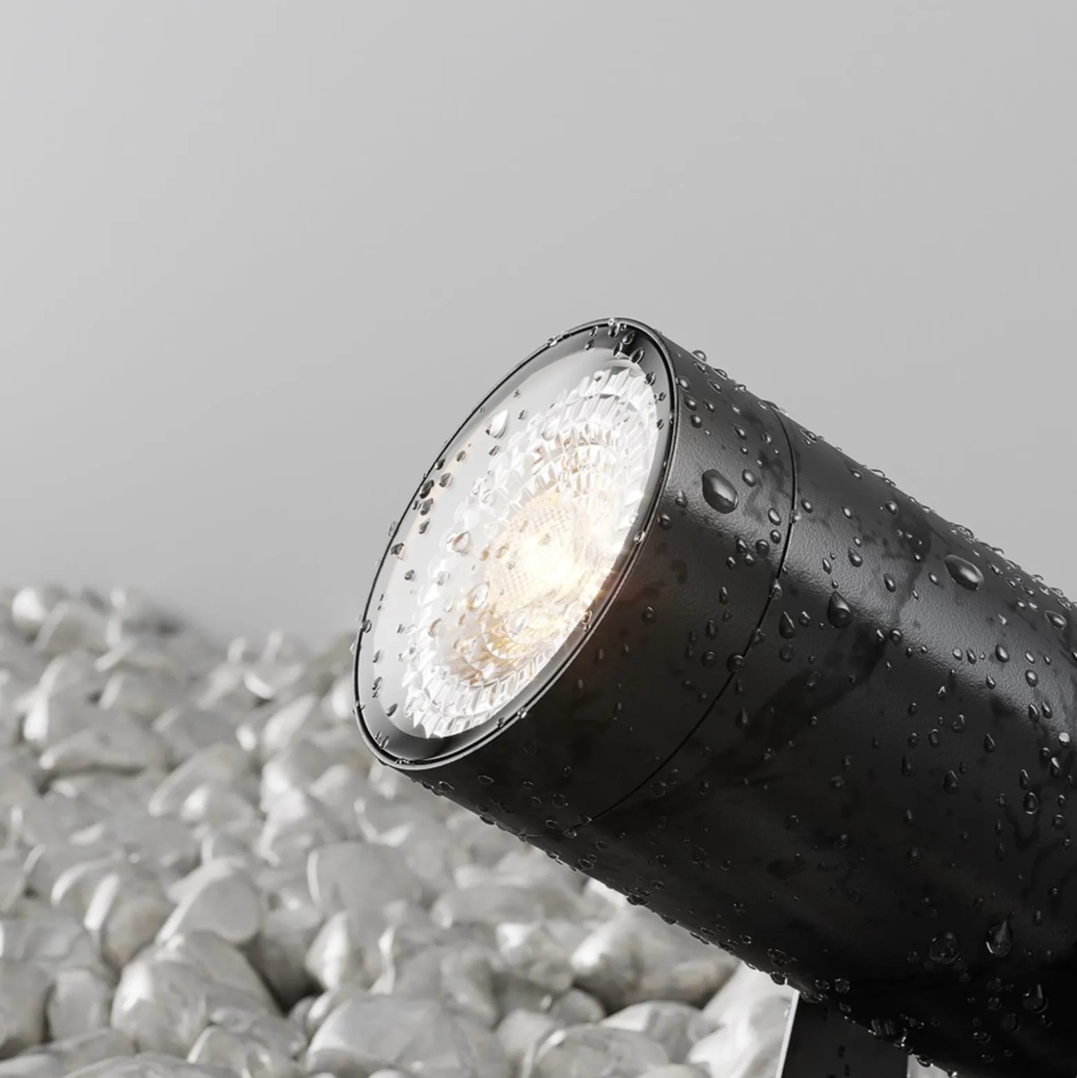 Maytoni Erdspießstrahler Scope, schwarz, Aluminium, IP65