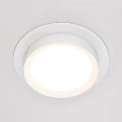 Maytoni Hoop Einbauleuchte, rund, weiß