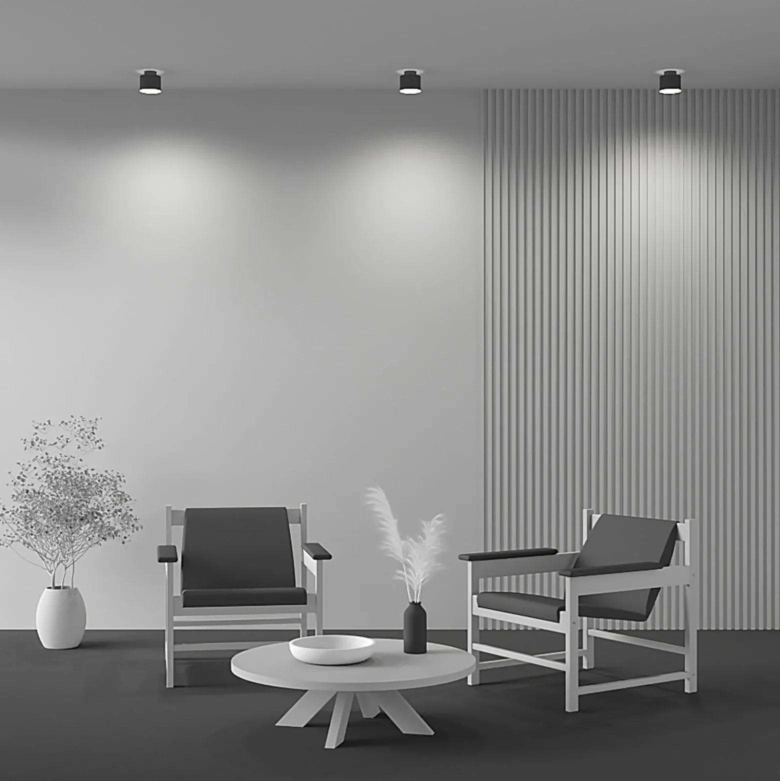 Maytoni LED-Deckenlampe Planet, schwarz, Ø 10 cm Alu 3.000 K
