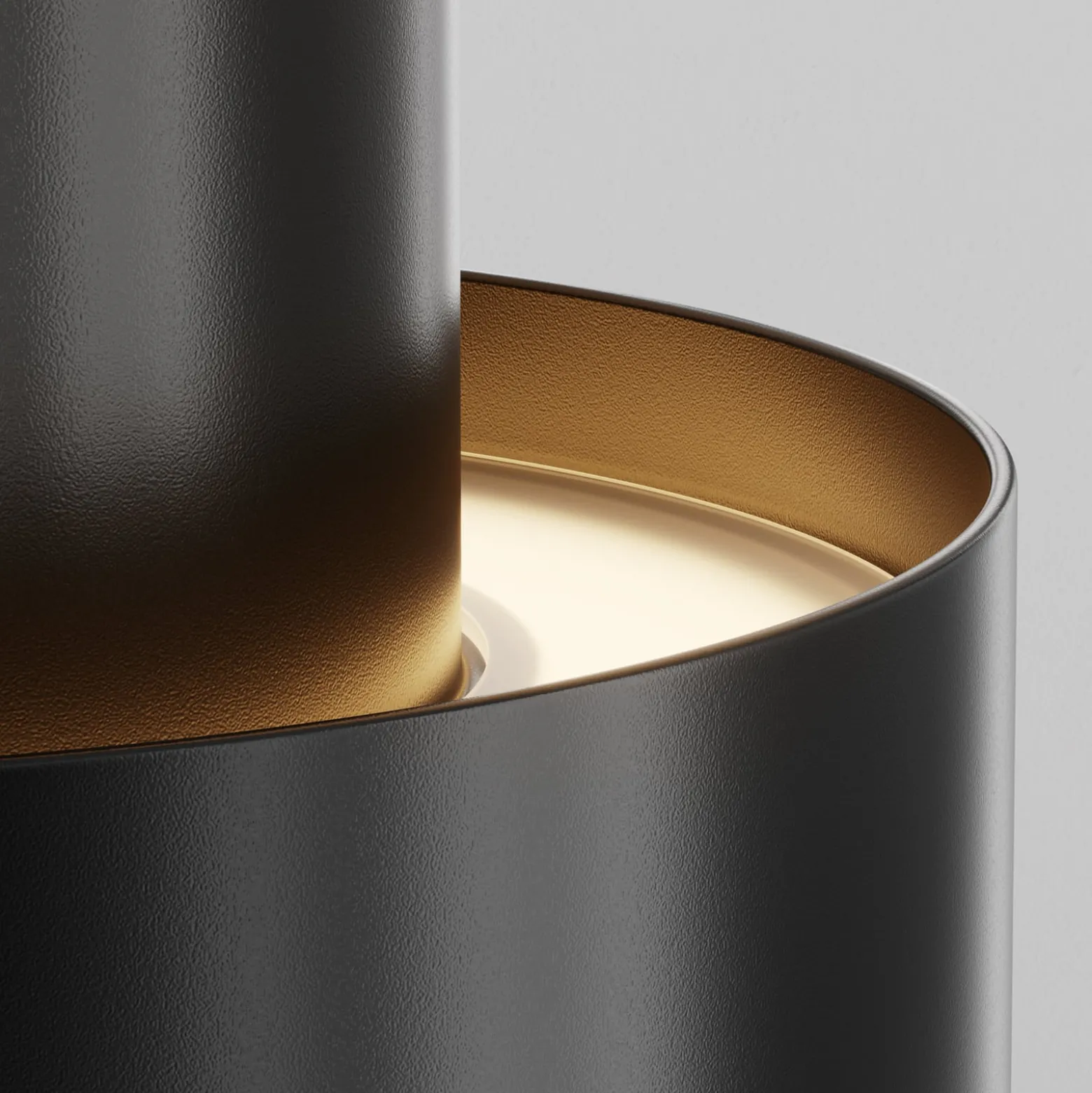 Maytoni LED-Deckenlampe Planet, schwarz, Ø 10 cm Alu 3.000 K