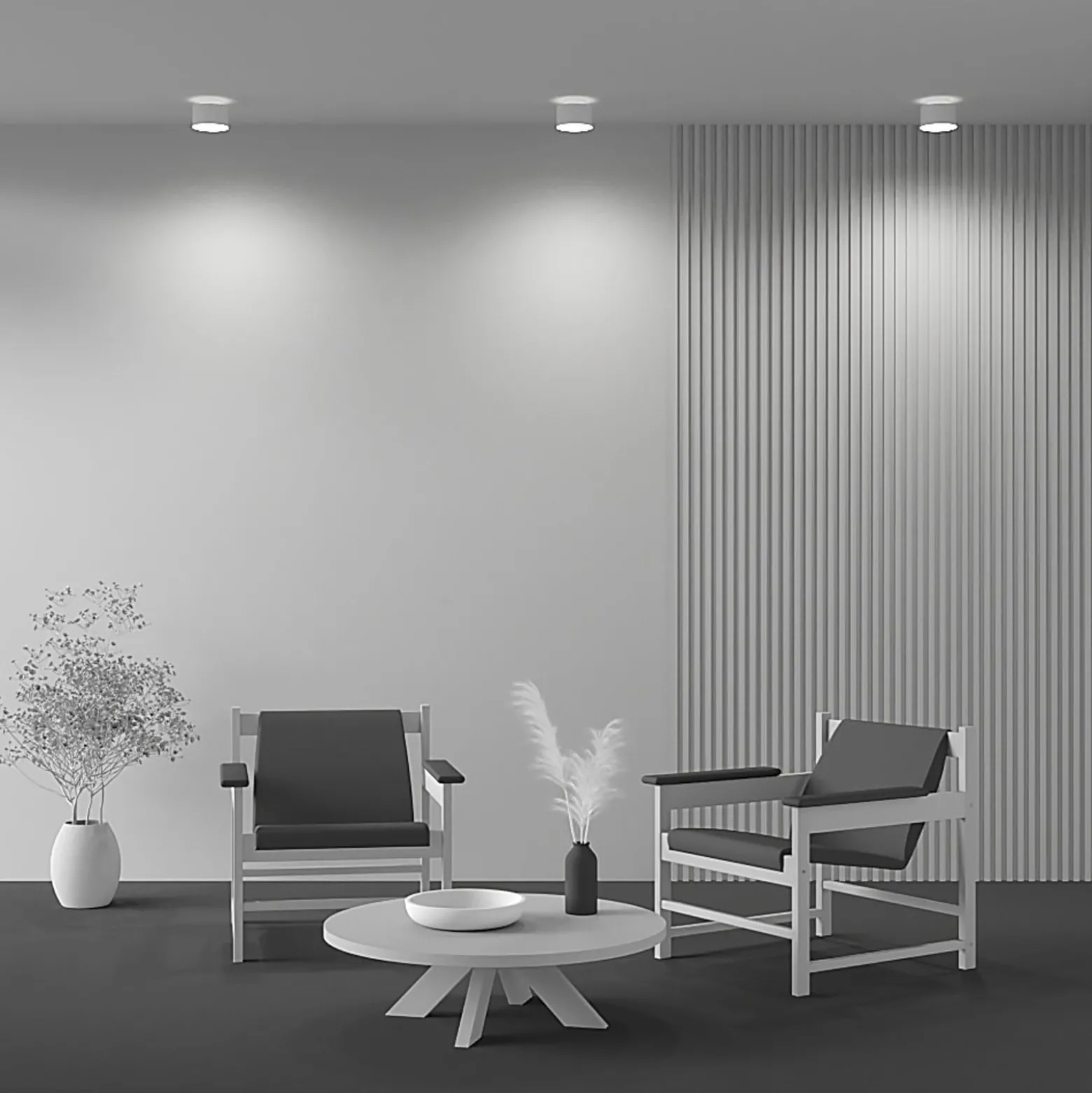 Maytoni LED-Deckenlampe Planet, weiß Ø 12cm Aluminium 3.000K