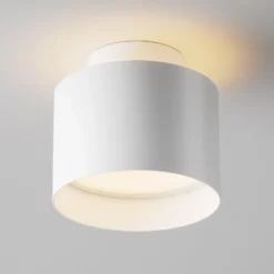 Maytoni LED-Deckenlampe Planet, weiß Ø 10cm Aluminium 3.000K