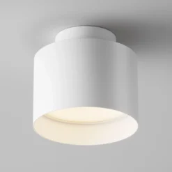 Maytoni LED-Deckenlampe Planet, weiß Ø 10cm Aluminium 3.000K