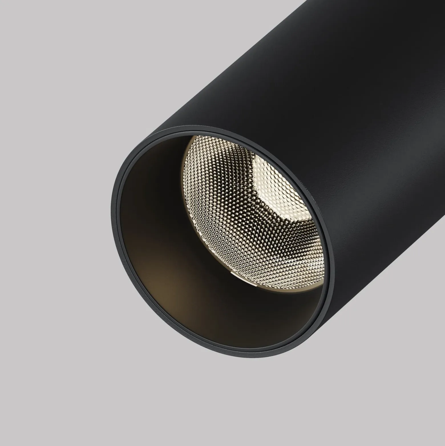 Maytoni LED-Deckenspot Focus T, schwarz, Höhe 30cm beweglich