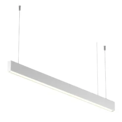 Maytoni LED-Hängeleuchte Basis, weiß, CCT, Länge 112,5 cm