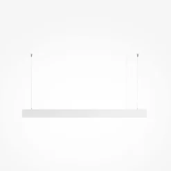 Maytoni LED-Hängeleuchte Basis, weiß, CCT, Länge 112,5 cm