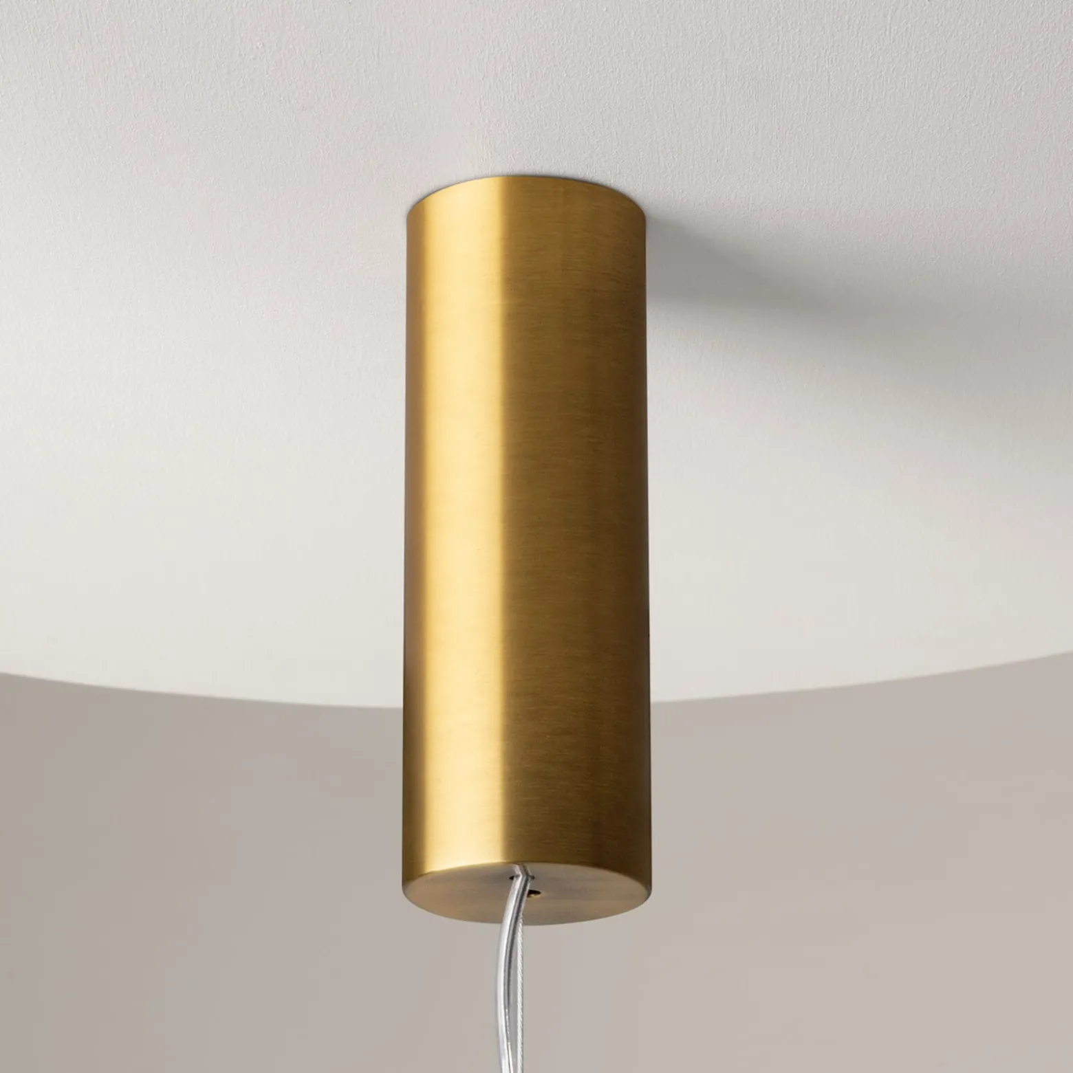 Maytoni LED-Hängeleuchte Cosmo, messing, Länge 98 cm, Glas