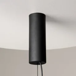 Maytoni LED-Hängeleuchte Cosmo, schwarz, Länge 98 cm, Glas