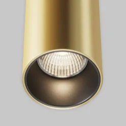 Maytoni LED-Hängeleuchte Efir, gold matt, Ø 9,5cm, 25 W, 38°