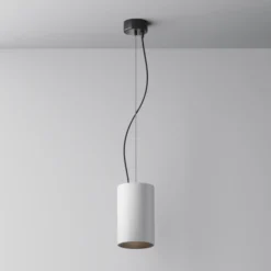 Maytoni LED-Hängeleuchte Efir, weiß, Ø 10,5 cm, 33 W, 38°