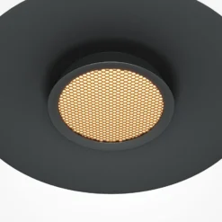 Maytoni LED-Hängeleuchte El, Ø 35 cm, schwarz, Aluminium