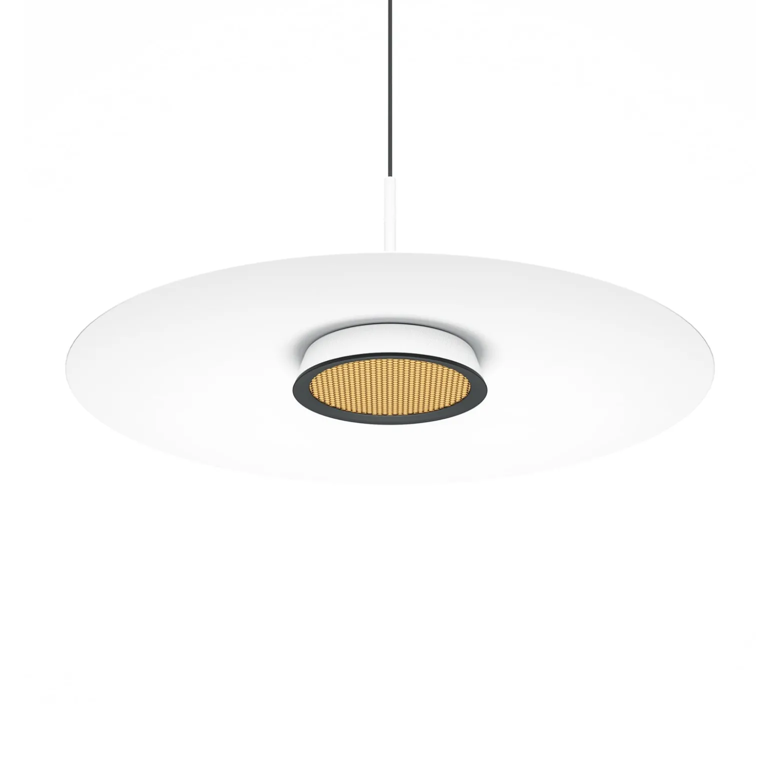 Maytoni LED-Hängeleuchte El, Ø 50 cm, weiß, Aluminium