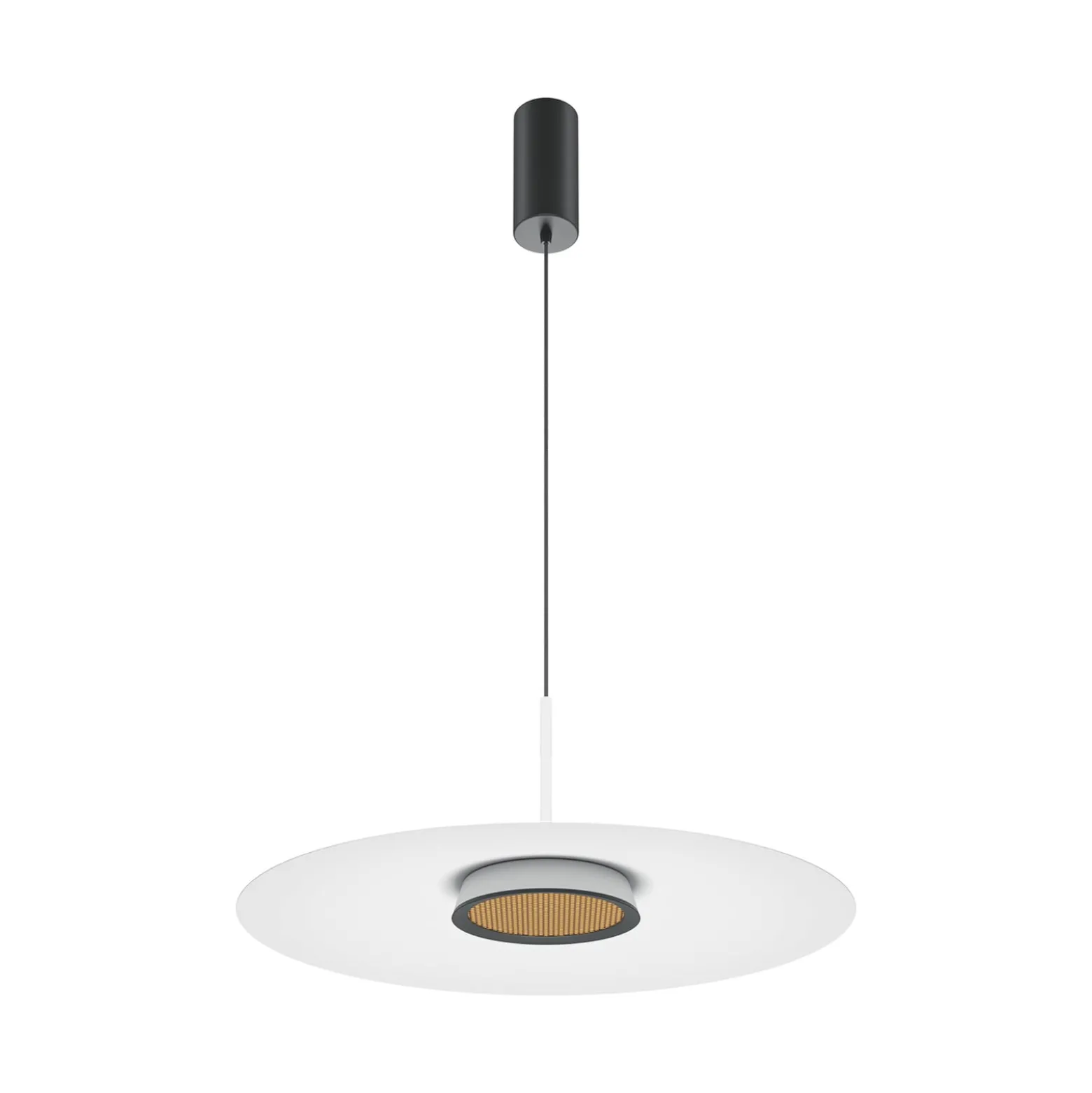 Maytoni LED-Hängeleuchte El, Ø 50 cm, weiß, Aluminium