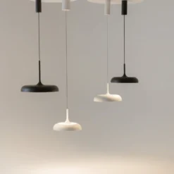 Maytoni LED-Hängeleuchte Gerhard, Ø 40 cm, schwarz, Metall