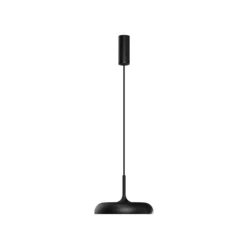 Maytoni LED-Hängeleuchte Gerhard, schwarz, Ø 30 cm, Metall