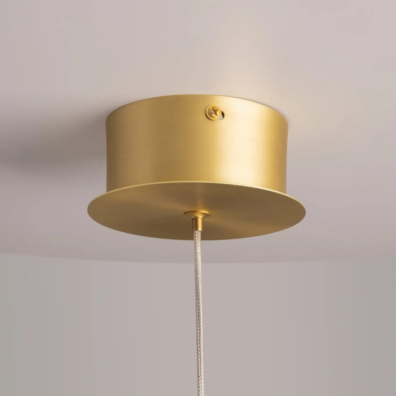 Maytoni LED-Hängeleuchte Splash, klar, Ø 20 cm, Glas