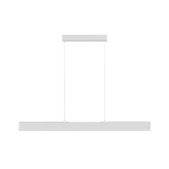 Maytoni LED-Hängeleuchte Step, weiß, 118,5 cm, 3.000 K, Alu