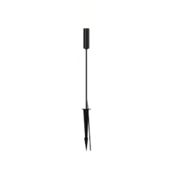 Maytoni LED-Wegeleuchte Flare, 59cm, Erdspieß, graphit, IP65