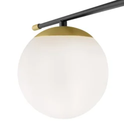 Maytoni Nostalgia, Deckenleuchte 6-flammig, Glas