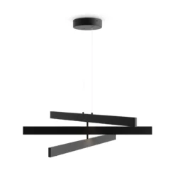Maytoni Origami LED-Hängeleuchte, schwarz
