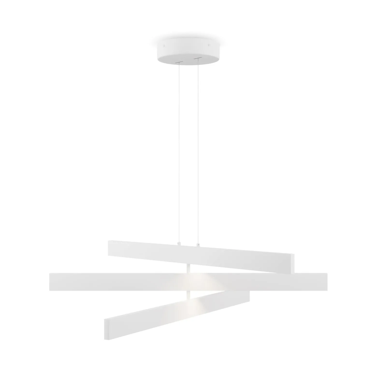 Maytoni Origami LED-Hängeleuchte, weiß