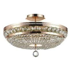 Maytoni Ottilia Deckenleuchte Kristalle, Ø 43,5 cm