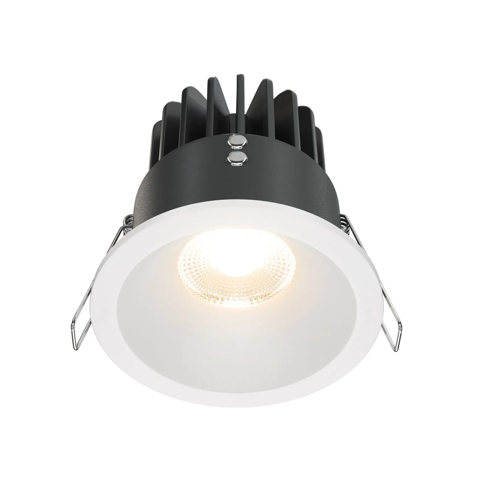 Maytoni Zoom LED-Einbauleuchte 930 IP65 rund Triac, weiß