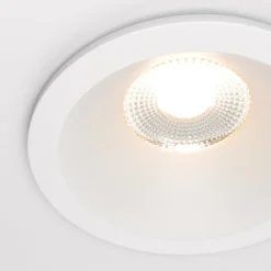 Maytoni Zoom LED-Einbauleuchte 930 IP65 rund Triac, weiß
