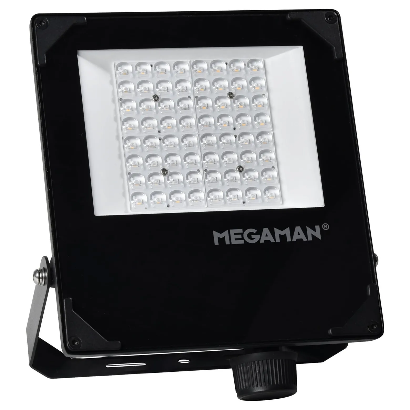 MEGAMAN LED-Außenstrahler Hugo, 50 W, 3000 K, IP66