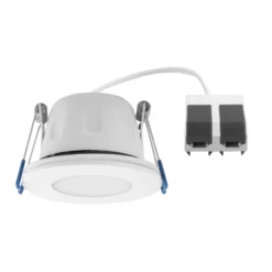 MEGAMAN LED-Einbauspot Tego Slim, 2.800 K, weiß, IP65