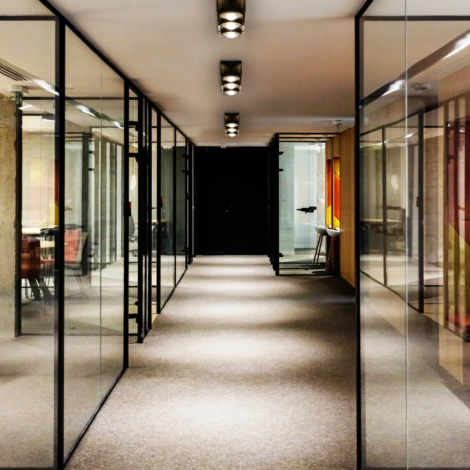 MEGATRON Cardano LED-Deckenspot 3-flammig schwarz