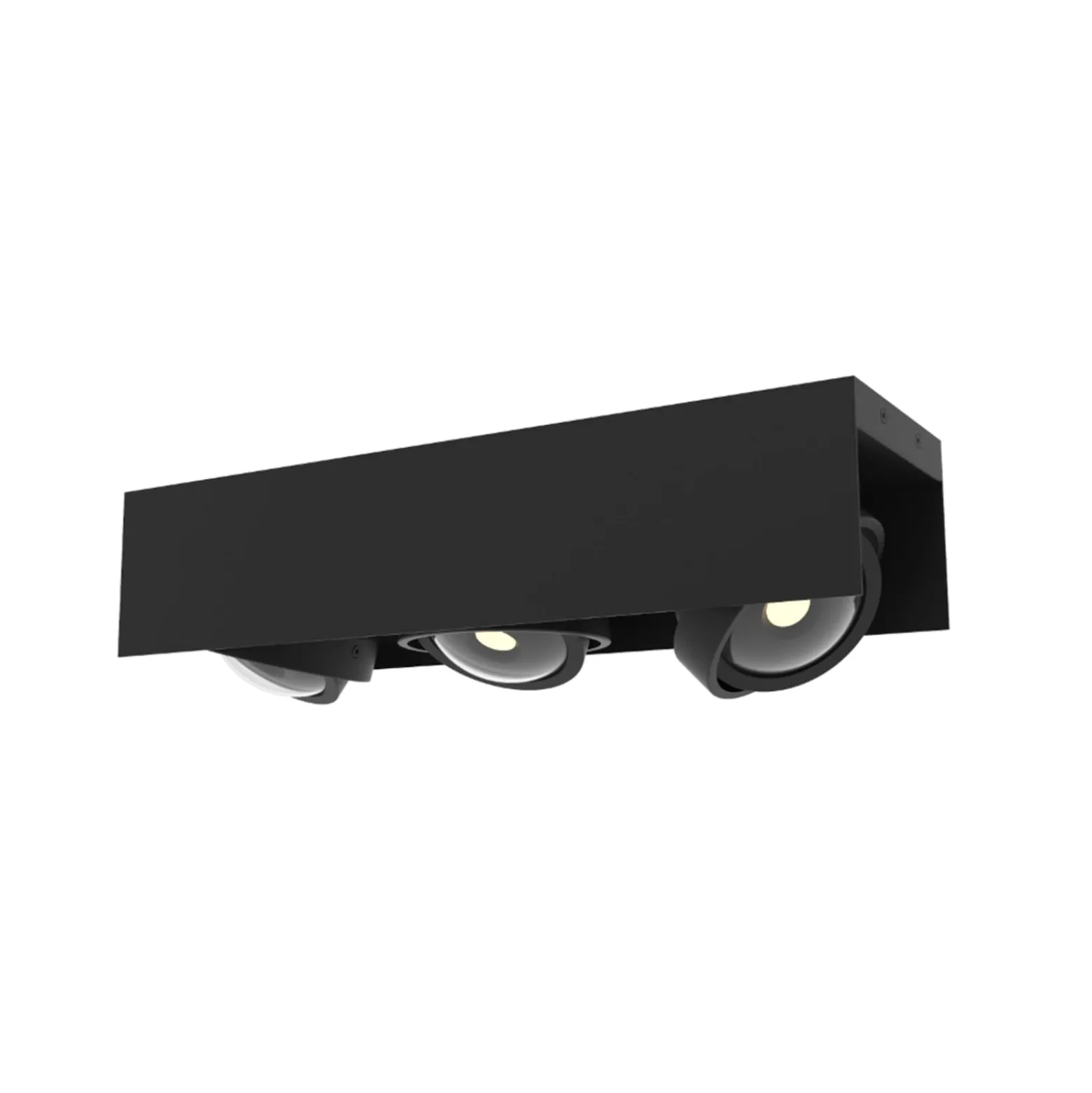 MEGATRON Cardano LED-Deckenspot 3-flammig schwarz