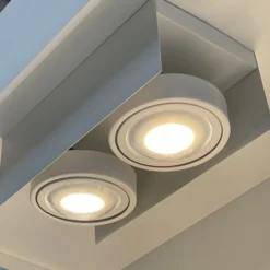 MEGATRON Cardano LED-Deckenspot 2-flammig weiß