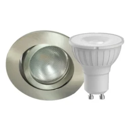 Megatron DecoclicSet LED-Einbauspot GU10 5W eisen