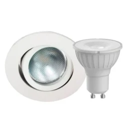 Megatron DecoclicSet LED-Einbauspot GU10 5W weiß