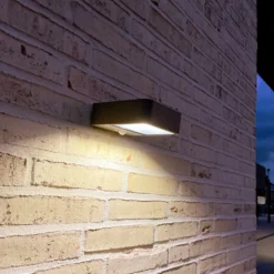 Megatron Wandia LED-Solarwandleuchte, Sensor