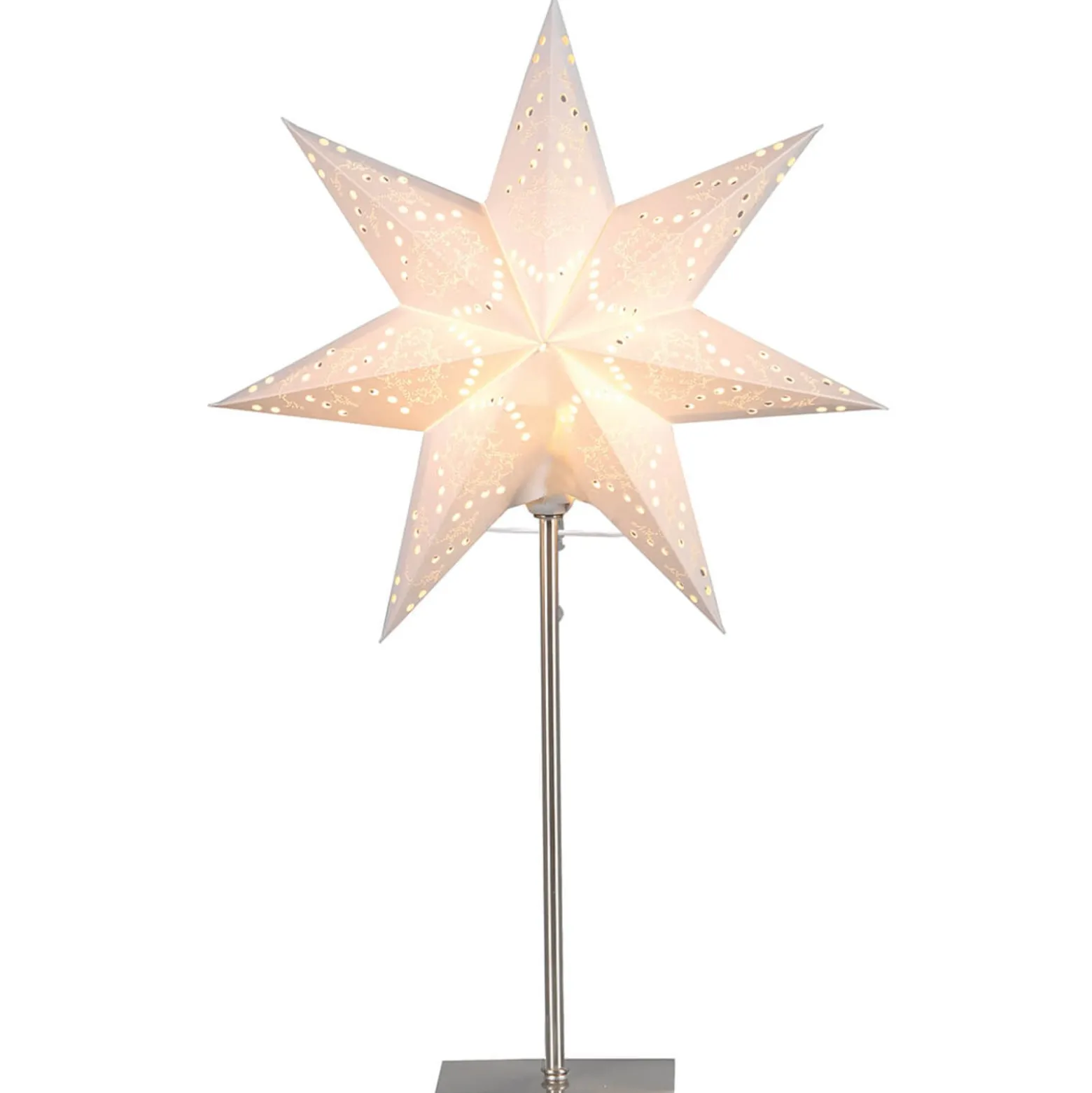 Mit Standfuß - Papierstern Sensy