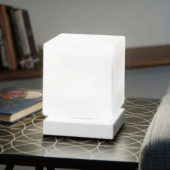 Mit Touchdimmer - LED-Tischleuchte Brenta weiß