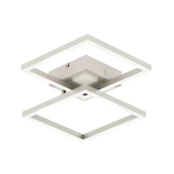 Müller Licht tint LED-Deckenleuchte Cano, RGB, CCT, silber